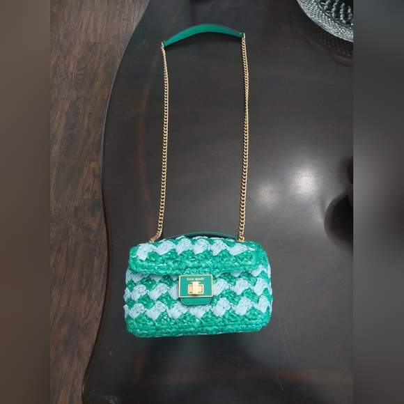 Kate spade Evelyn striped crochet small bag - Picture 6 of 11